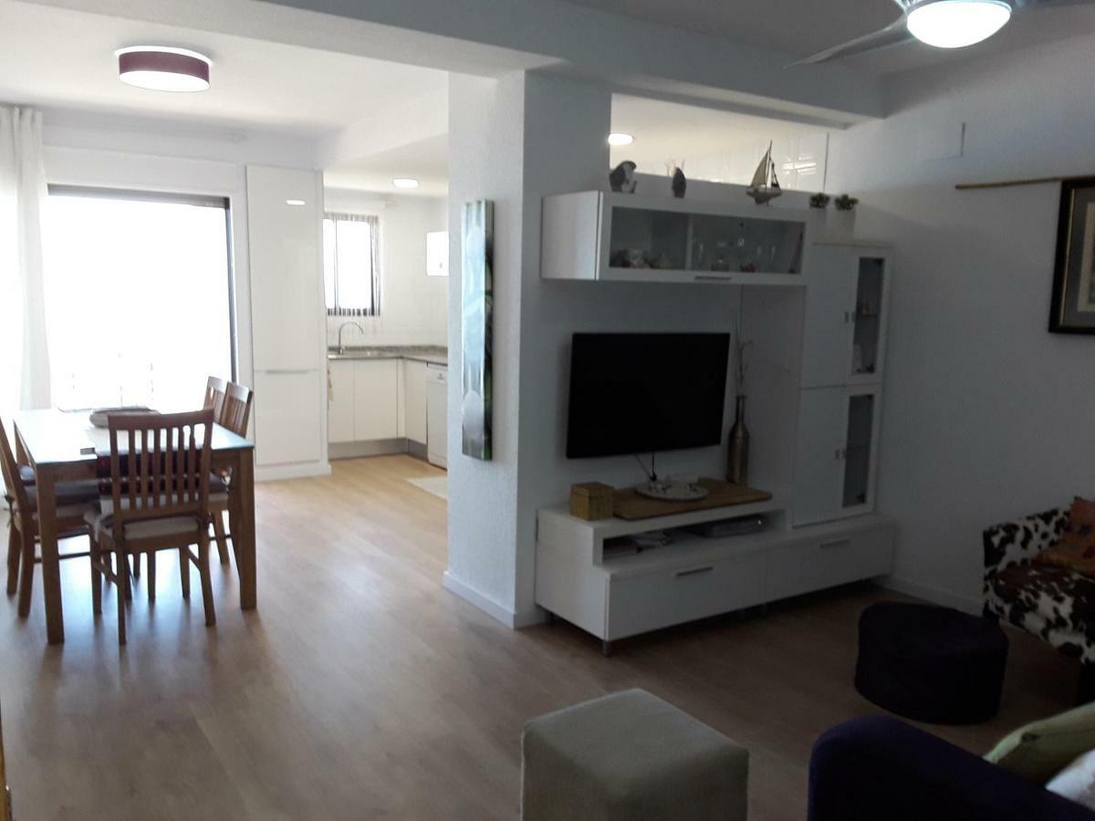 Apartamento 1 Linea Playa Porsa Playa Alboraya Port Saplaya Ngoại thất bức ảnh